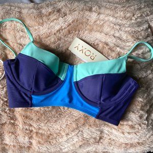 NEW! NEW! ROXY | Underwire Bikini Top Size M w/tag